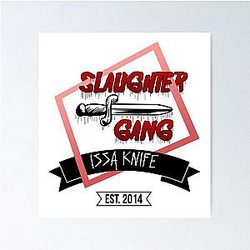 21 Savage -  Issa Knife Poster