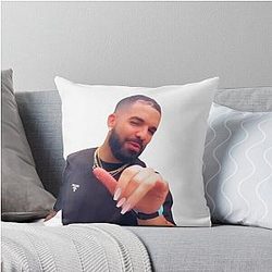Drake Being Sus 21 Savage Her Loss Album Inspired Throw Pillow