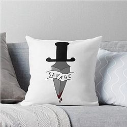 21 Savage Throw Pillow