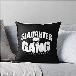 21 Savage - Slaughter Gang Throw Pillow