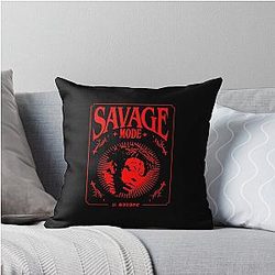 21 Savage Slaughter Gang Throw Pillow