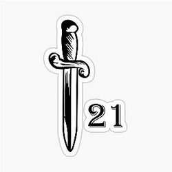 21 Savage Sticker