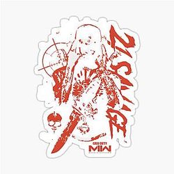 21 Savage Merch X Cod Sticker