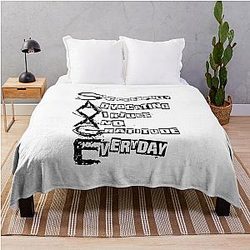 21 Savage Merch Throw Blanket