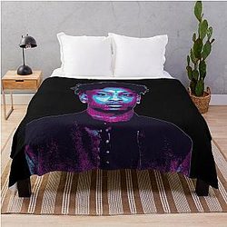 21 Savage Retro Throw Blanket