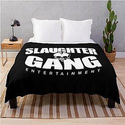 21 Savage - Slaughter Gang Throw Blanket