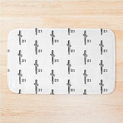 21 Savage Knife Bath Mat