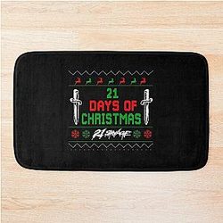 21 Savage - 21 Days of Christmas Bath Mat
