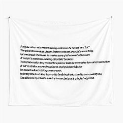 21 Savage x Metro Boomin Tapestry