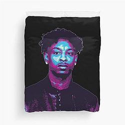 21 Savage Retro Duvet Cover