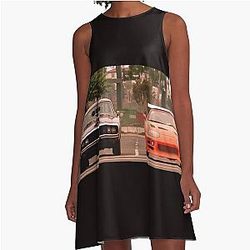 The Fast & Furious Last Race A-Line Dress