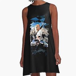 Family Furious A-Line Dress