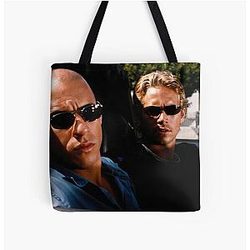 The Fast Furious Over Print Tote Bag