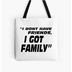 Fast and furious All Print Tote Bag