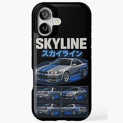 2 Fast Furious GT-R34 Skyline iPhone Case