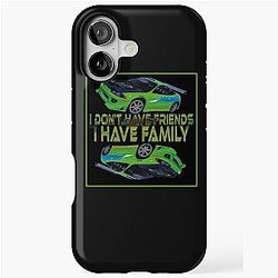 Fast Furious Quotes Mitsubishi Eclipse iPhone Case