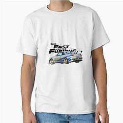 Fast Furious skyline T-Shirt Brian O'Conner