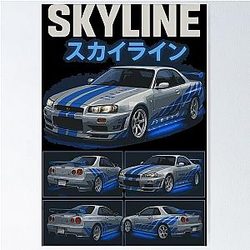 Fast and Furious Skyline Poster