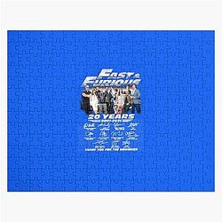 Fast Furious 20 Year Essential T Shirt Jigsaw Puzzle