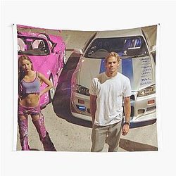 Brian and Suki - 2 Fast Furious Tapestry