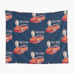 Paul Walker's Supra Fast and Furious Tapestry