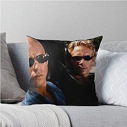 The Fast & Furious Throw Pillow