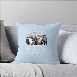 Fast Furious 20 Year Essential T Shirt Throw Pillow