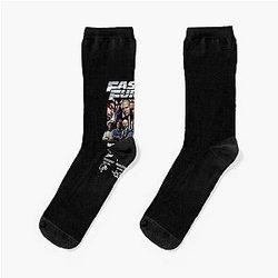 Fast and Furious Movie Characters with 20th Anniversary 2001-2021 Socks