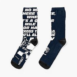 Fast and Furious 9 Paul Walker Forever Slim Fit T-shirt Gift Pattern Dad Shirt bundle Socks