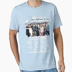Fast Furious 20 Years 2001 2021 Essential T-Shirt
