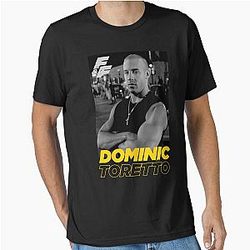 Fast Furious Dominic Toretto Portrait Logo Essential T-Shirt