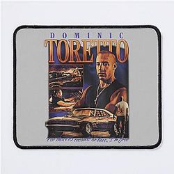 The Fast and Dominic Toretto Racing Fan Art Mouse Pad