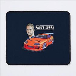Paul Walker Supra Fast Furious Mouse Pad