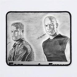 Fast Furious Mouse Pad