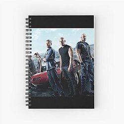 The Fast and Furious X Spiral Notebook