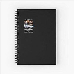 Fast and Furious 20 Years Anniversary The Fast Saga F9 Logo T-Shirt Signature Hoodie Sweater Gift For Fan Spiral Notebook