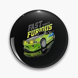 Fast Furious Paul Walker Tribute Pin