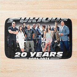 Fast Furious 20 Year Bath Mat