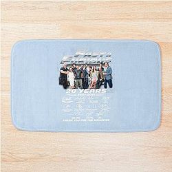Fast Furious 20 Year Essential T Shirt Bath Mat