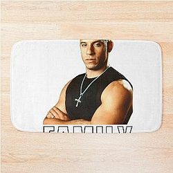 Dom Toretto Fast Family Meme Bath Mat