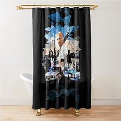 Family Movie Furious Shower Curtain
