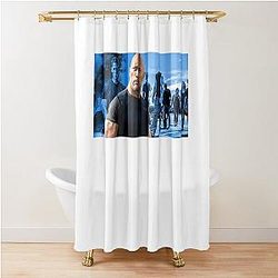 Fast and Furious 10 Movie Shower Curtain