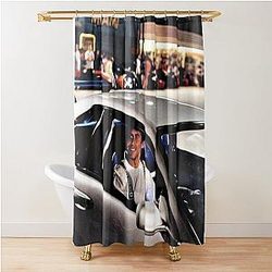 Paul Walker Fast Furious Shower Curtain