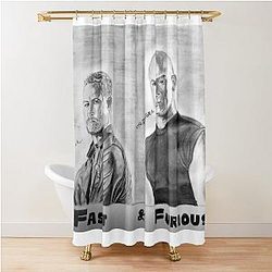 Fast Furious Shower Curtain