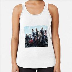 The Fast And Furious X Racerback Tank Top