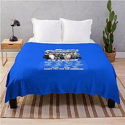Fast Furious 20 Years Essential T Shirt Throw Blanket