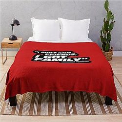 Fast and Furious, Hobbs and Shaw, Fast 9, Dominic Toretto Throw Blanket