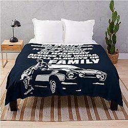 Fast and Furious 9 Paul Walker Forever Slim Fit T-Shirt for mom, gift pattern, Dad Shirt, throw blanket