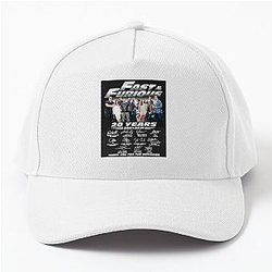 Fast Furious 20 Years Baseball Cap