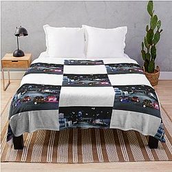Fast and Furious Throw Blanket